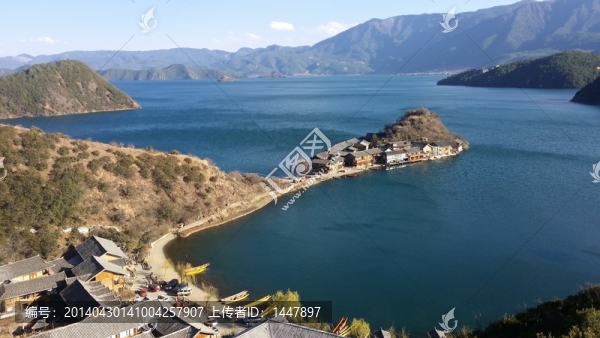 盧沽湖美景