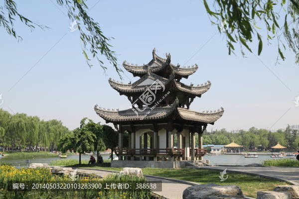陶然亭公園的亭子