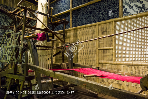 古代大型紡車(chē)