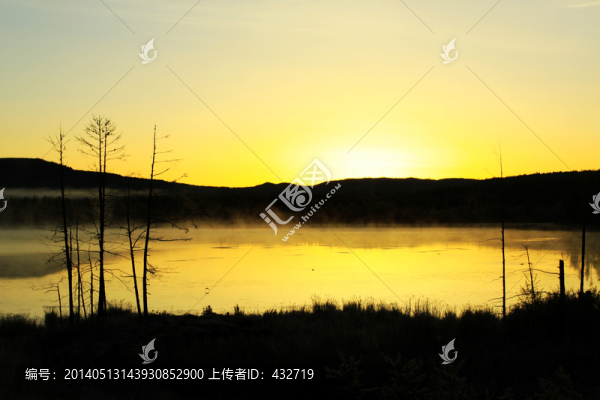 阿爾山,杜鵑湖日出