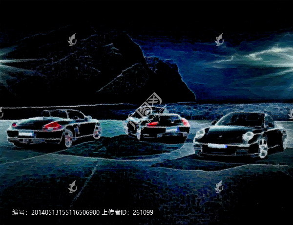 色彩,抽象,裝飾畫,油畫