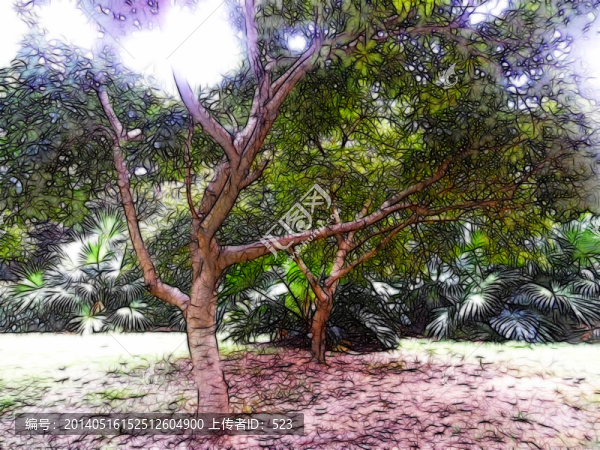 園林風景畫