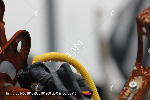 汽車拆解之儀表橫梁線束