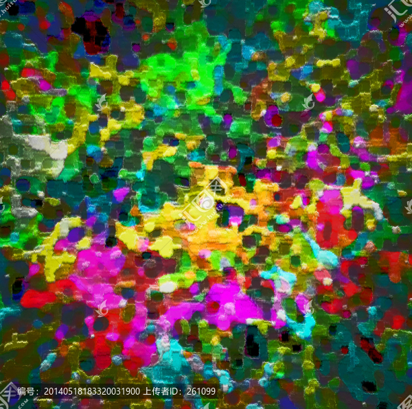 色彩,抽象,裝飾畫,油畫