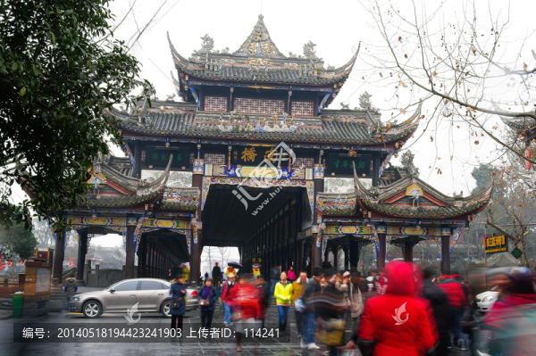 都江堰古城建筑