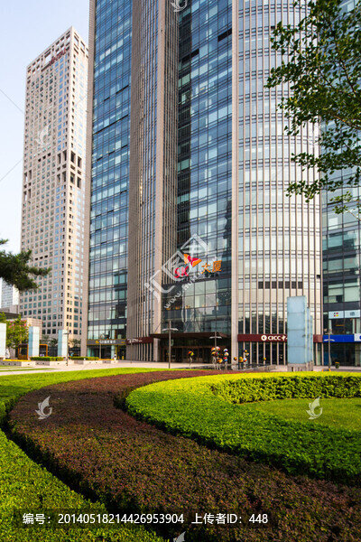 SK大廈,庭院綠化