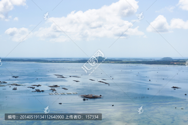 海面上的漁排