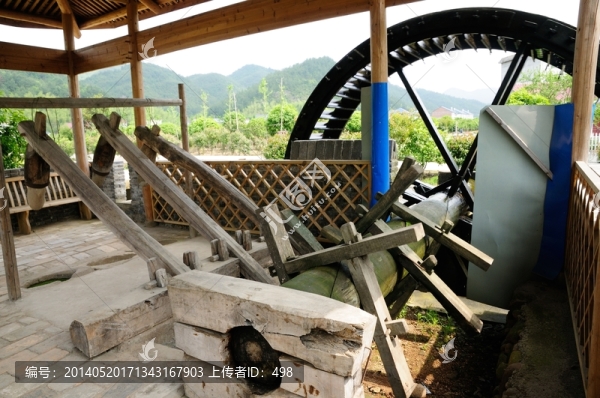 水碓,舂米,傳統(tǒng)農(nóng)具