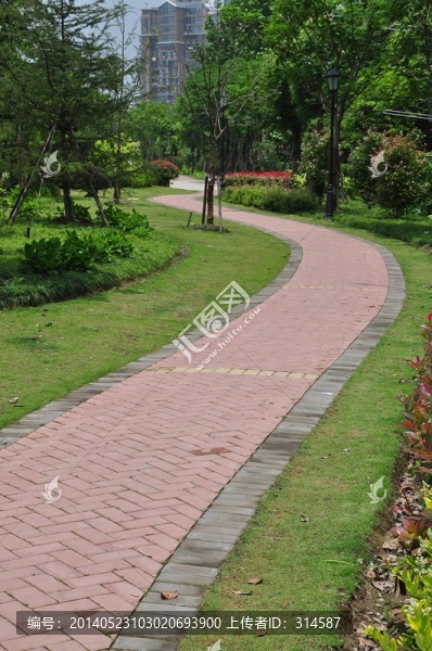 磚石路,健身路