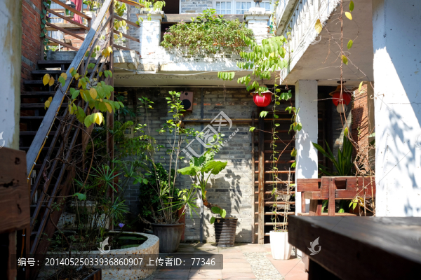 東莞下壩坊,庭院