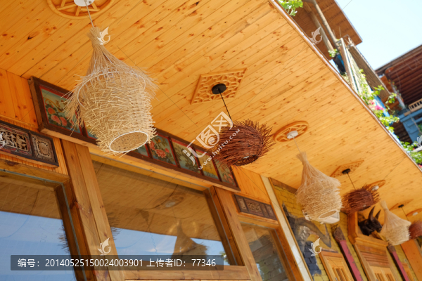 藤制藝術(shù)吊燈