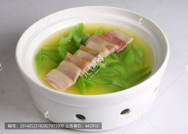 咸肉煮芥菜
