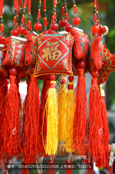 中國結香包