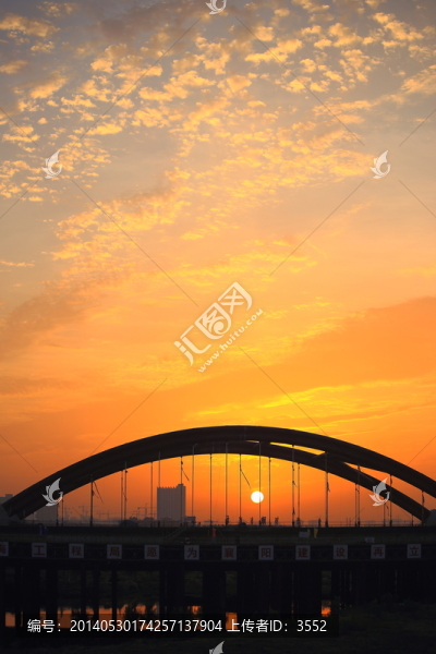 夕陽彩霞