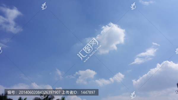 藍(lán)天白云