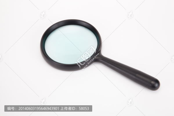 放大鏡特寫