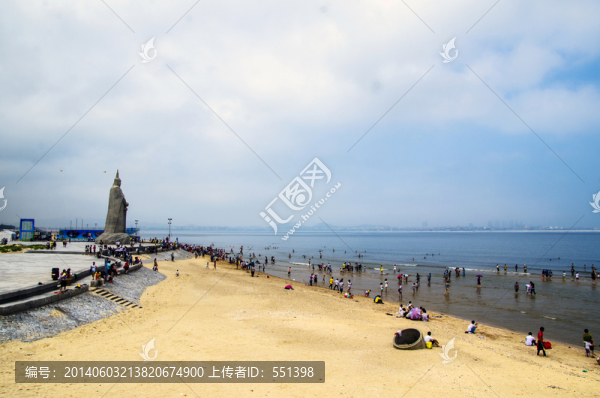 施瑯,石雕像