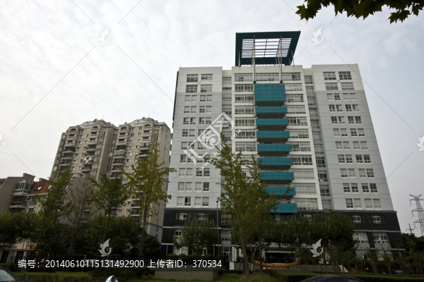 上海,浦東,社區(qū),城市建筑