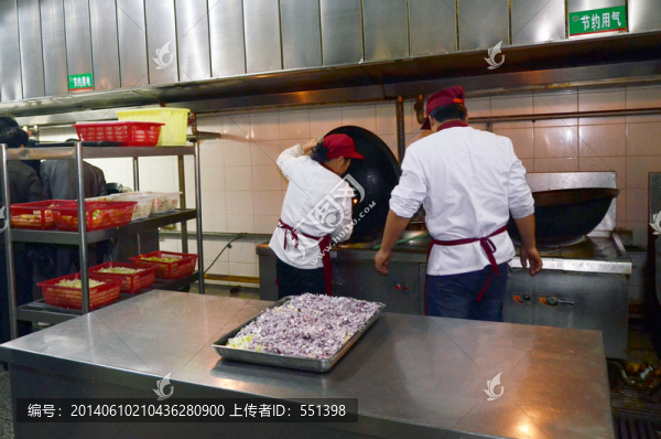 中學(xué),食堂,廚房