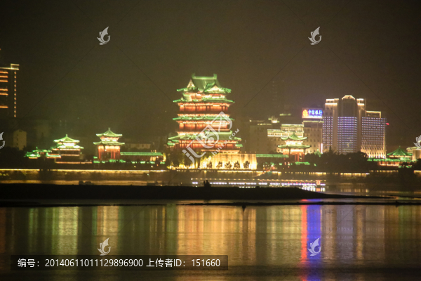 南昌滕王閣夜景