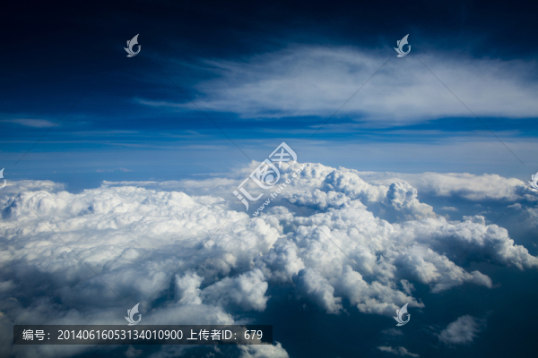 藍(lán)天,白云,天空