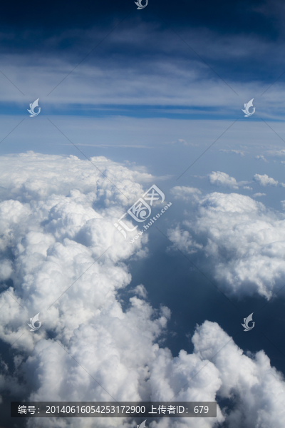 藍天,白云,天空