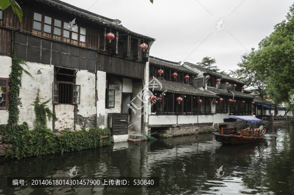 江南古鎮(zhèn)周莊風(fēng)光