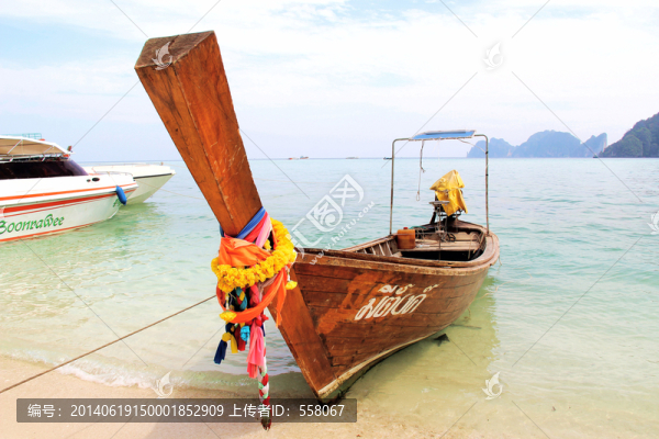 普吉島風光之,PP島的船