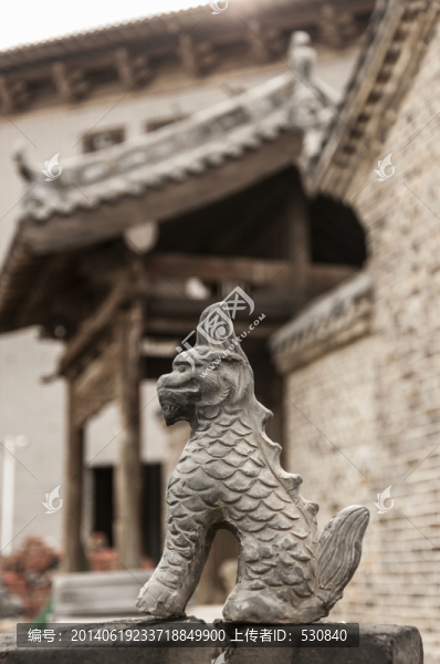傳統(tǒng)元素護宅神獸