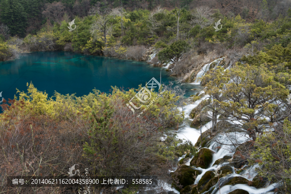 四川九寨溝風(fēng)光