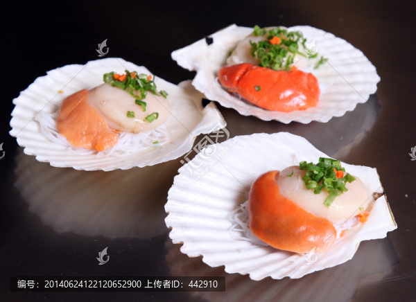 鐵板扇貝