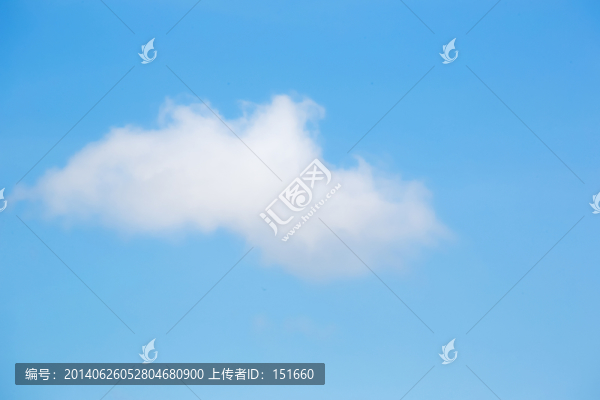 藍天白云