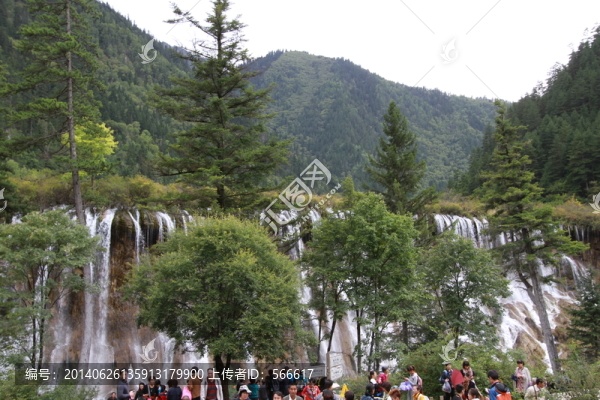 四川九寨溝風光
