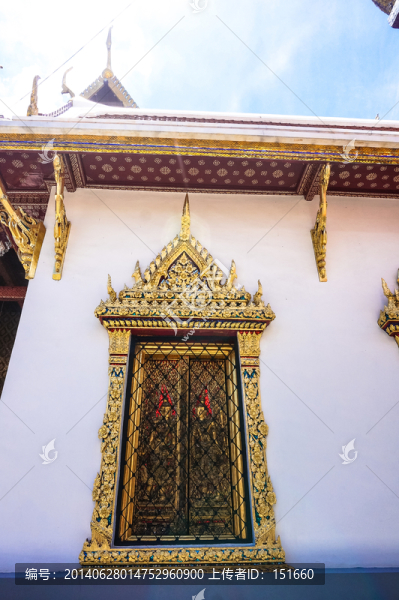 泰國宮殿建筑門