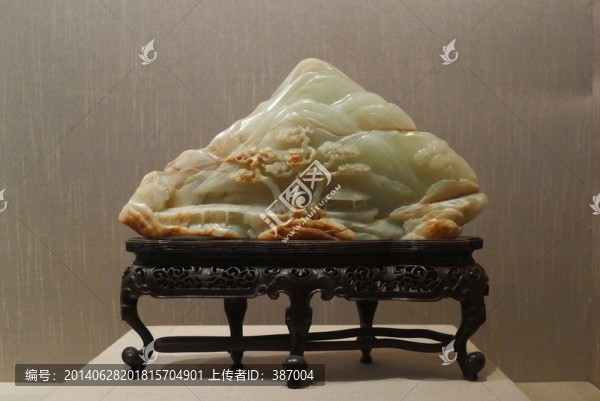 白玉蘇堤春曉山子