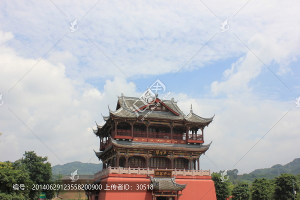 洛帶古鎮(zhèn)之鳳起樓