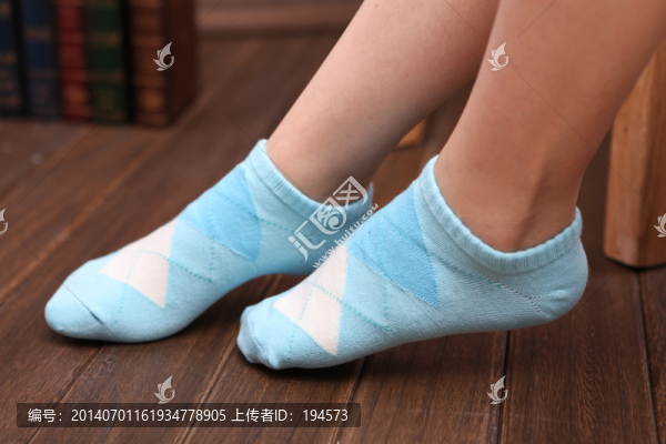 女襪模特