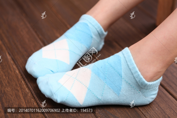 女襪模特