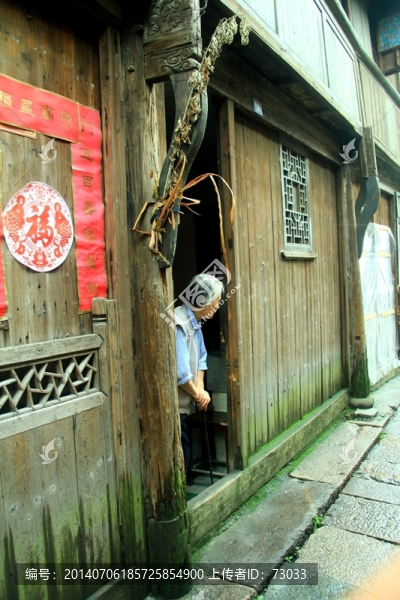 烏鎮(zhèn),東柵,老人