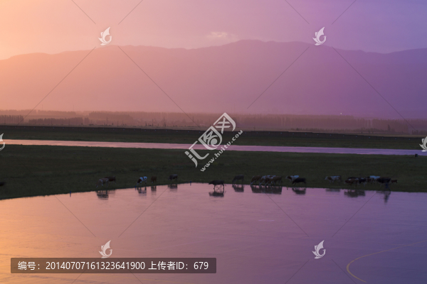 機場,停機坪,黃昏