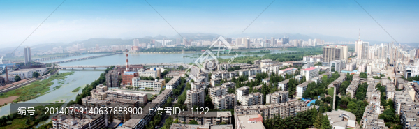 寶雞,全景圖