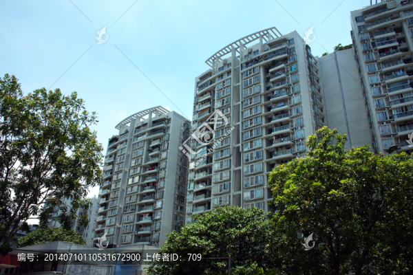 小區(qū)建筑樓盤