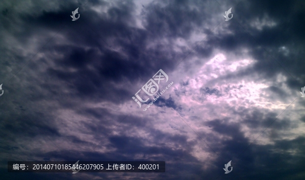 天空的烏云