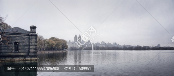 公園,湖泊