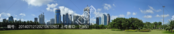 ?？谌f(wàn)綠園全景圖