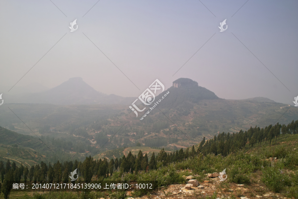 岱崮地貌