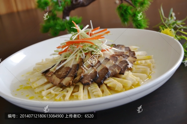鮮筍煙肉