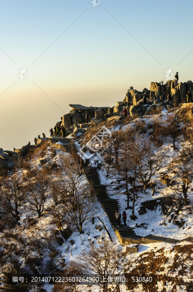 山頂日出風(fēng)光