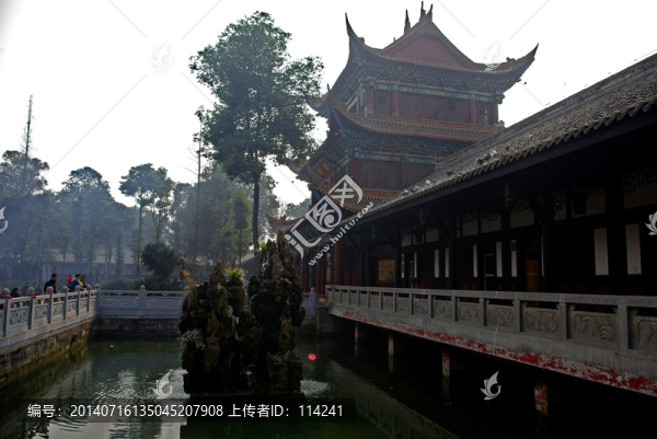 昭覺寺放生池