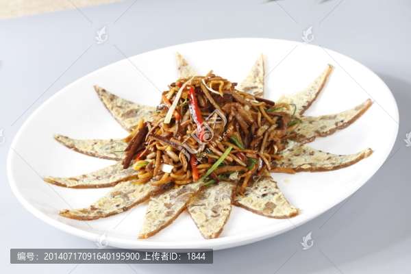 蛋煎葛粉皮